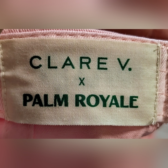 RARE!! CLARE V X PALM ROYALE • Pink Hat | Apple TV - Picture 2 of 6
